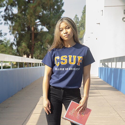 CSUF College of Education Tee - Navy
